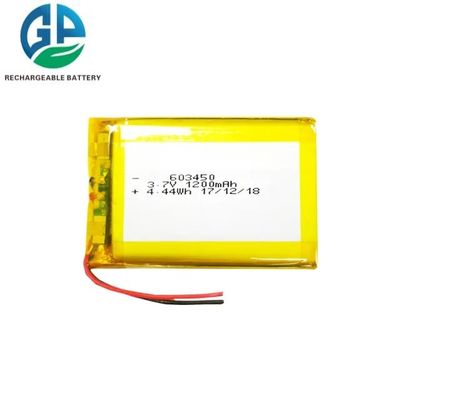 Gpe 603450 Rechargeable Battery Pack 1200mah 3.7v