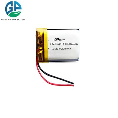 404040 3.7v 620mah Lithium Polymer Battery Pack For Pos Terminal