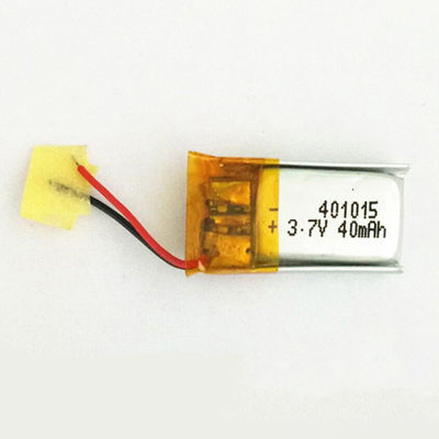 Small Battery Li Polymer 3.7 V Battery 401015 25mAh Lipo Battery