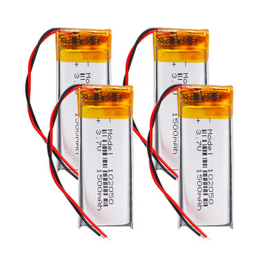 KC Approved 102050 3.7V 1000mAh Polymer Lithium Battery Pack