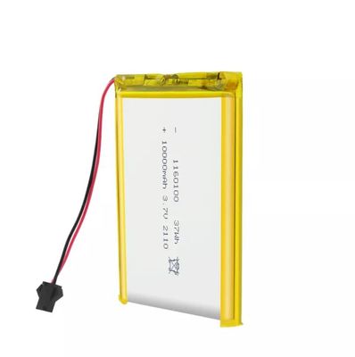 Li Polymer Rechargeable High Capacity Lipo Battery 1160100 3.7V 10000mAh