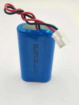 3.7V 4000mAh 18650 Li Ion Battery Pack , Rechargeable Lithium Ion Battery Pack