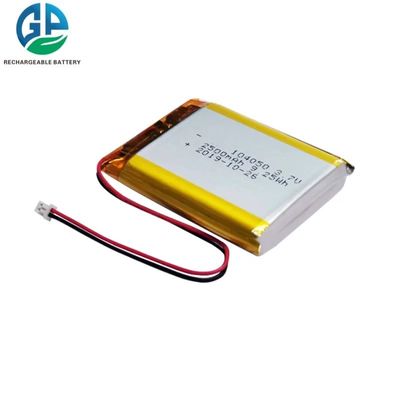 50g Li Polymer Battery 2500mah Overcharge Protection Voltage 4.25v 1c