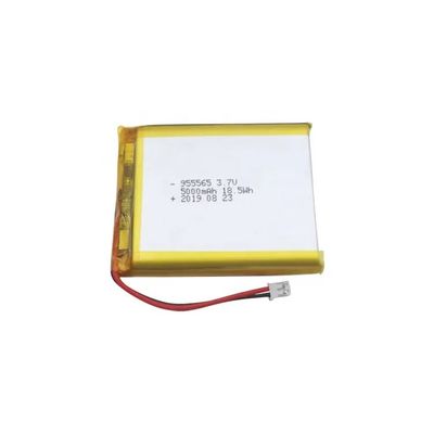 955565 High Capacity Lithium Polymer Battery 3.7v 5000mah