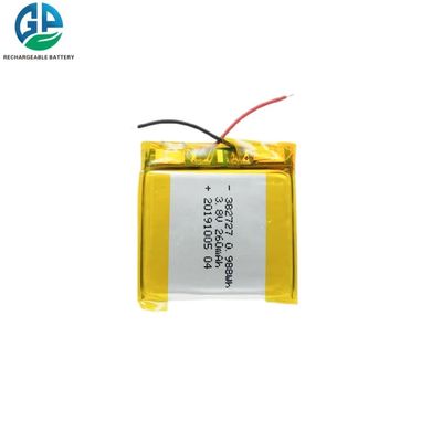 382727 3.8v 260mAh Lithium Polymer Battery Pack For GPS Tracking Smart Watch