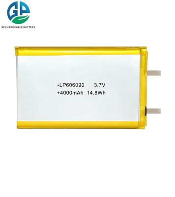 606090 Lithium Polymer Battery Pack 3.7v 4000mah