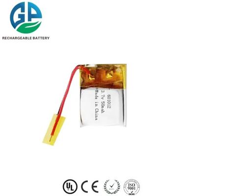 601012 Smallest 3.7 V Lithium Ion Polymer Battery 50mah For Electronic Card