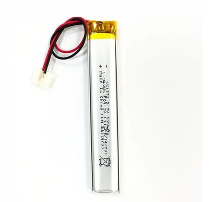 3.7v 520mah KC Approved Li Polymer Battery 551372 Battery 3.7v  Hot Sale For Smart Home