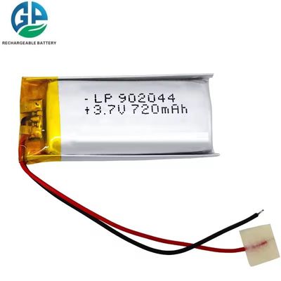 Long-lasting 902044 3.7V 720mAh Lithium Polymer Rechargeable Battery for Digital Products