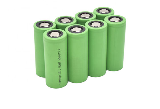 Rechargeable MSDS 3.2v 4000mah IFR 26650 LiFePO4 Battery Cell High Capacity