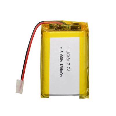 103450 3.7v 1800mAh 2000mAh Rechargeable Lipo Battery IEC62133 UN38.3 Approved