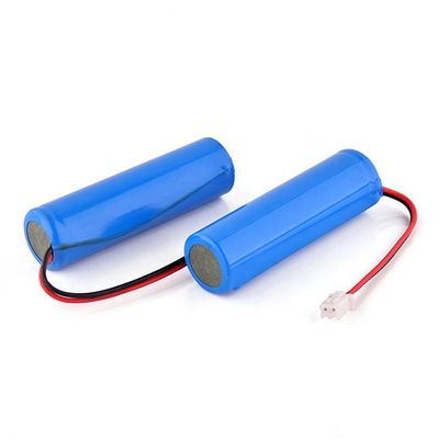 KC UL Icr 18650 2600mah 3.7 V Lithium Ion Battery Pack With JST Connector
