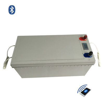 MSDS 200AH 12V Battery Pack Lithium Iron Phosphate Battery With Bluetooth