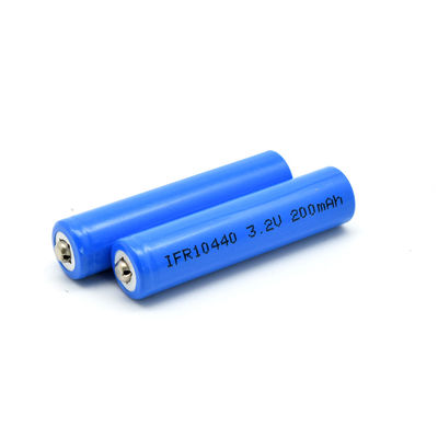 IFR10440 Lifepo4 Battery Cell 3.2v 200mAh LFP Cylindrical Cells