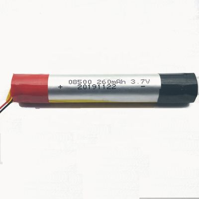 Rechargeable Lipo 10C 08500 Lithium Battery Cells 3.7V 240mAh