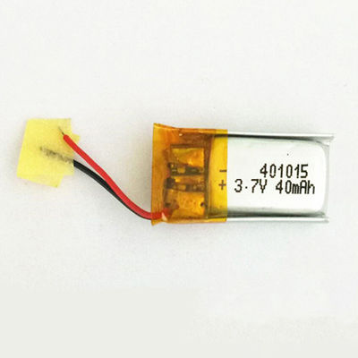 Buy Small Battery Li Polymer 3.7 V Battery 401015 25mAh Lipo Battery online manufacture