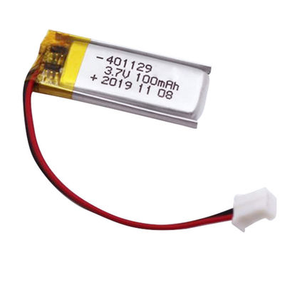 Buy Li Polymer 3.7V 100Mah 401129 Lithium Polymer Battery Pack KC Approved online manufacture