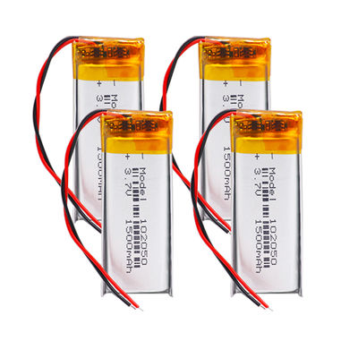 Buy KC Approved 102050 3.7V 1000mAh Polymer Lithium Battery Pack online manufacture