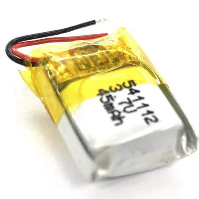 Buy Earphone 541112 Small Lithium Polymer Battery 45mah 3.7v 50mAh 60mAh 70mAh online manufacture