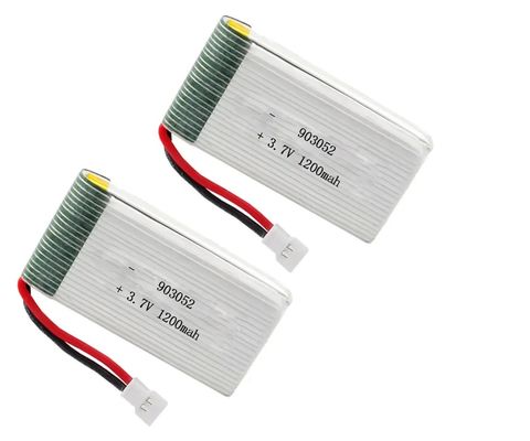 Buy KC 903052 3.7V 1200mAh 500times Cycle Life LIPO Battery Pack Lithium Polymer Battery online manufacture