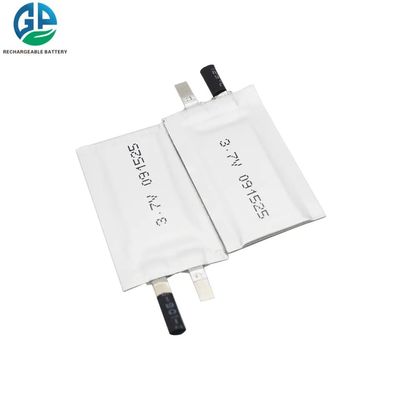 Buy Ultra Thin Rechargeable Lithium Polymer Battery Pack 3.7v 15mah 091525 online manufacture