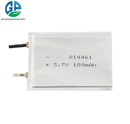 Buy CE KC Approved 3.7v 180mah Ultra Thin Lipo Battery 014461 For E Card online manufacture