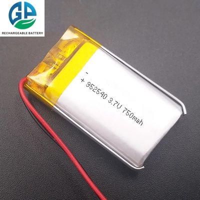 Buy 952540 Lithium Ion Polymer Battery Pack 750mah 25c Lithium Polymer Lipo Battery 3.7v online manufacture