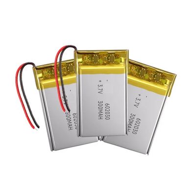 Buy 300mAh Li Polymer Battery 3.7 V Short Circuit Protection online manufacture