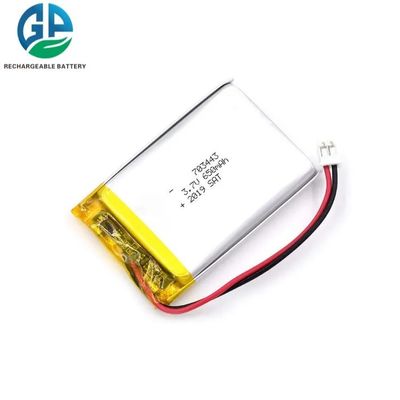 Buy 703443 Lithium Polymer Battery Pack 3.7v 650mah online manufacture