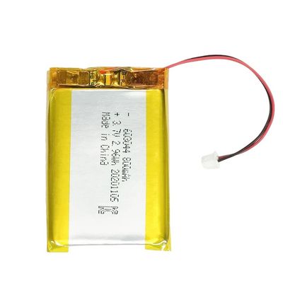 Buy 603044 Rechargeable Battery Pack  3.7V 800mAh Lithium Ion Li Polymer Battery online manufacture