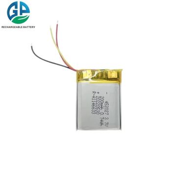 Buy 452027 3.7v 200mah Rechargeable Lithium Polymer Batteries KC With Wire PCM Connector online manufacture