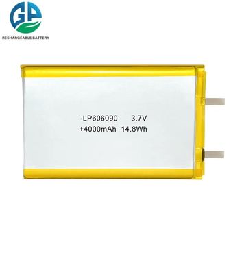Buy 606090 Lithium Polymer Battery Pack 3.7V 4000mAh Rechargeable Lipo Battery for Beauty Devices online manufacture
