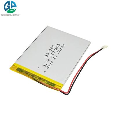 Buy 2400mah 3.7v Lithium Polymer Battery Pack 8.8wh online manufacture