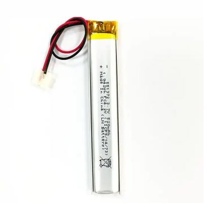 Buy 3.7v 520mah KC Approved Li Polymer Battery 551372 Battery 3.7v  Hot Sale For Smart Home online manufacture