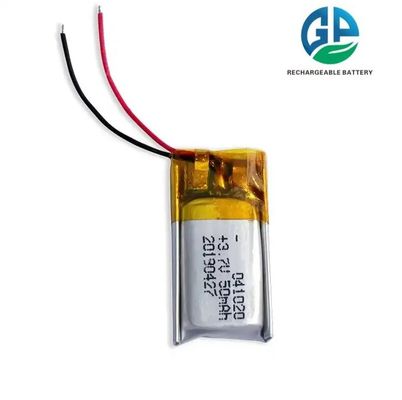 Buy KC Approved 3.7V 50mAh  401020  Li-Polymer Rechargeable  Li-Ion Battery For TWS Earphone Battery online manufacture