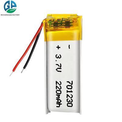 buy 3.7V 220mAh KC CB IEC62133 Approved Lithium Polymer Battery Pack Rechargeable Li Polymer Battery online manufacture