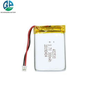 buy KC IEC62133 Approved 3.7V 400mAh Rechargeable Battery Pack Lipo Lithium Polymer Battery online manufacture