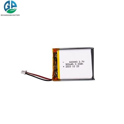 Buy Long-Lasting Lipo 603443 Battery 3.7v 900mAh Battery Lithium Polymer Rechargeable Battery For Ipod Classic Products online manufacture