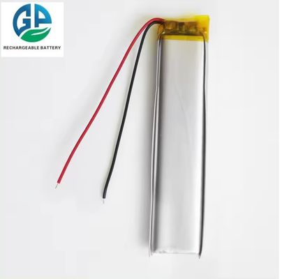 Buy 3.7V 1500mAh 752080 Lithium Polymer Battery Pack Rechargeable LiPo Battery for Heating Devices online manufacture