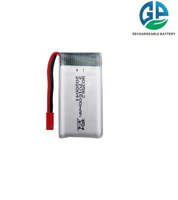 Buy High Discharge Rate Battery 30C 803562 3.7v 1600mah Power Remote Control High Quality Lithium Ion Polymer  Lipo Battery online manufacture