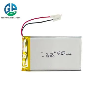 Buy High Discharge Rate Battery 3.7V 3000mah 30C Max60C Rechargeable Lipo Battery 104065 3000mah  For Drone online manufacture