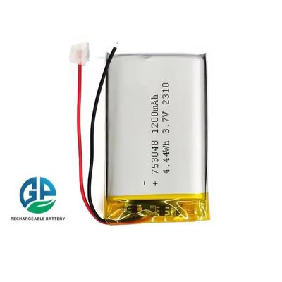 buy KC IEC62133 Approved 3.7V 1200mAh High Discharge Rate 30C Max60C Lithium-Ion Polymer Battery Pack online manufacture