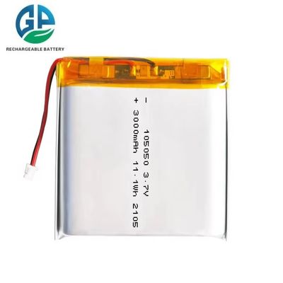 Buy High Discharge Lithium Polymer Battery 105050 3.7V 3000mAh Flat Rechargeable 30CMax60C Lipo Battery Cells online manufacture