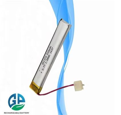 Buy Li Polymer KC Rechargeable Lipo Battery 551370 Lipo Battery 3.7v 500mAh Battery For LED Cupboard Lig online manufacture