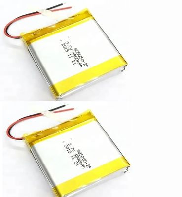 Buy High Capacity 3.7V Li Polymer Battery 1S2P 14.8wh 3.7v 805050 4000mAh 4400mAh 4800mAh li-ion battery online manufacture