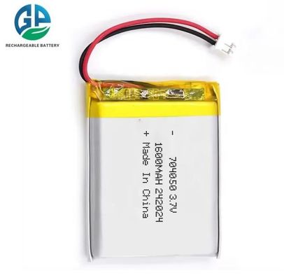 Buy High Discharge Rate Battery 30C 704050 3.7v 1600mah Power Remote Control High Quality Lithium Ion Polymer Replacement Digital Battery online manufacture