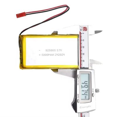 buy High Capacity 5000mAh 3.7V Lithium Polymer Battery with 500 Times Cycle Life for Digital Products online manufacture