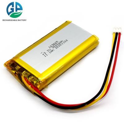buy High Discharge Rate 5C 3000mAh 103665 Lipo Battery Lithium Polymer Battery Pack with PCM online manufacture