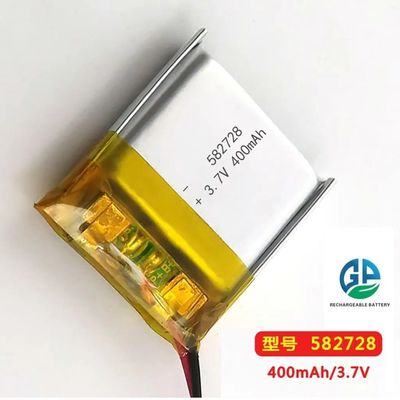 buy 3.7V 400mAh UN38.3 Certified Lithium Polymer Battery Pack - Rechargeable Li-Polymer Battery online manufacture