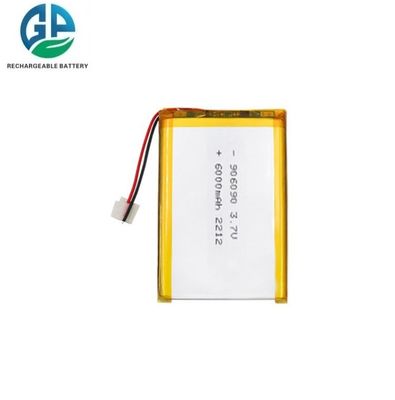 buy High Energy Density 3.7V 6000mAh Lithium Polymer Battery Rechargeable Lipo Battery Pack online manufacture